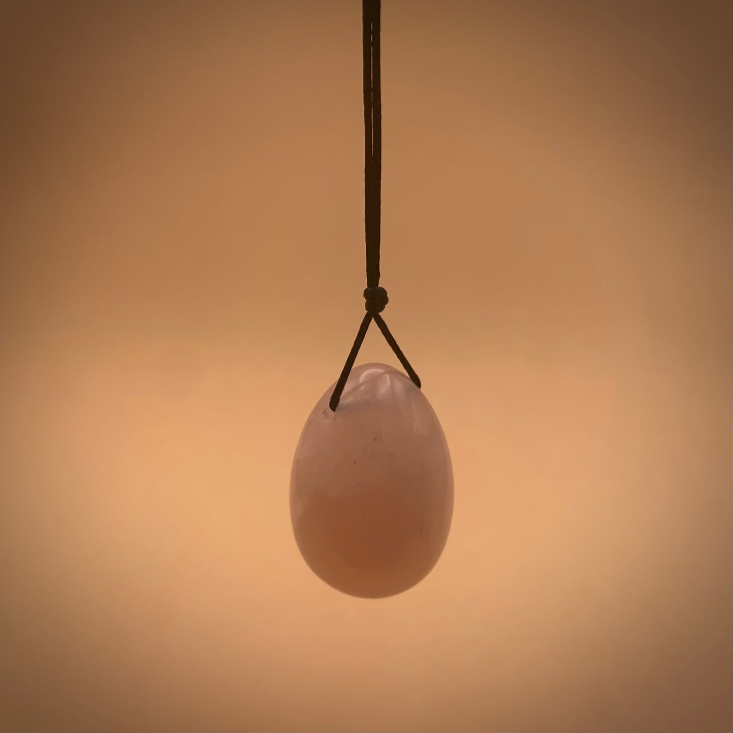 Huevos Yoni de Cuarzo Rosa