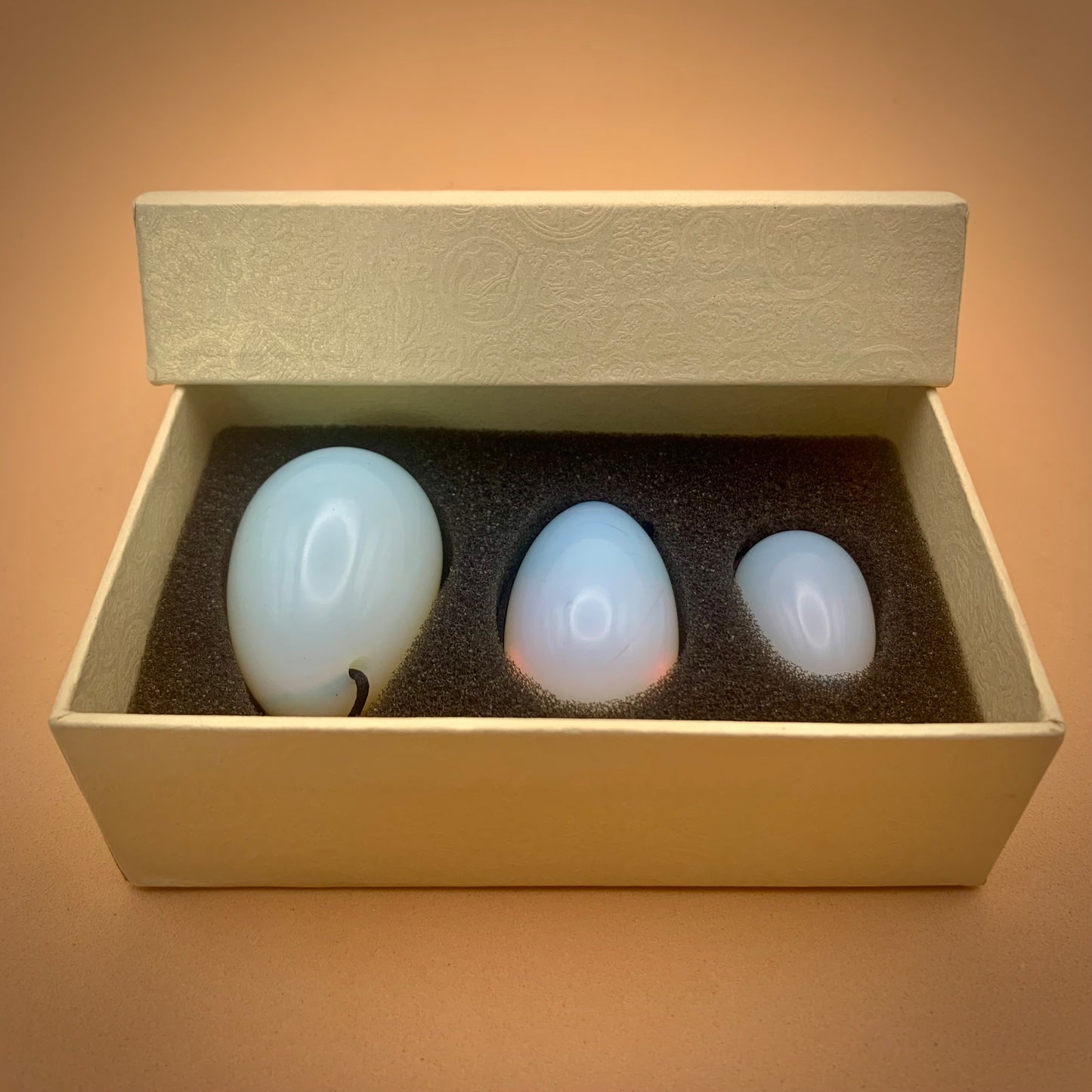 White Opal Yoni Eggs