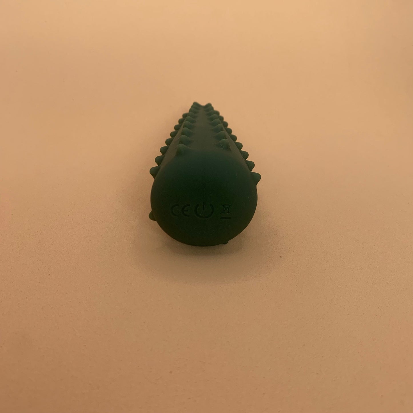cone shaped cactus-like vibrating dildo standing